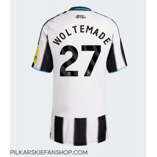 Koszulka piłkarska Newcastle United Nick Woltemade #27 Strój Domowy dla kobiety 2025-26 tanio Krótki Rękaw Koszulka piłkarska Newcastle United Nick Woltemade #27 Strój Domowy dla kobiety 2025-26 tanio Krótki Rękaw